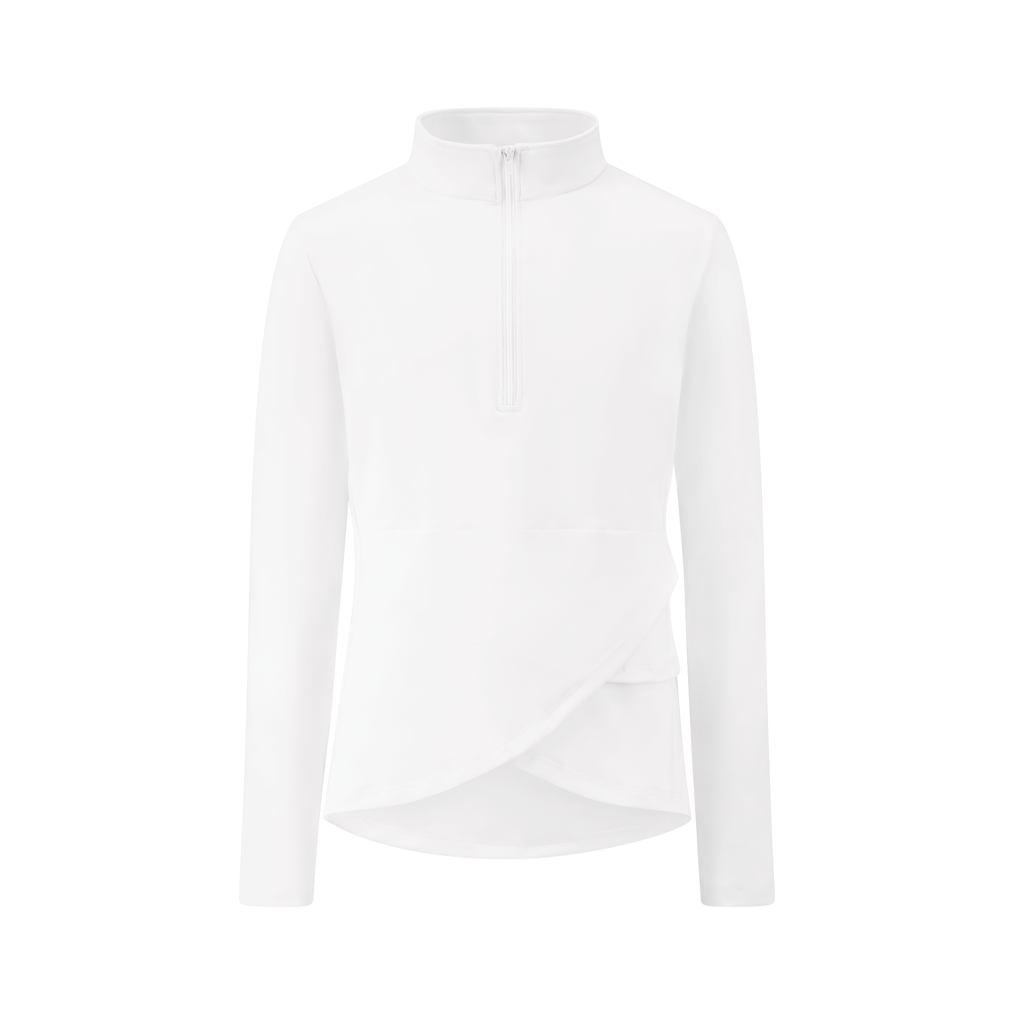 【HI FI FNK】Pole Half-Zip Sweater Polar Frankie Half Zip Sweater, dark emerald | Beyond